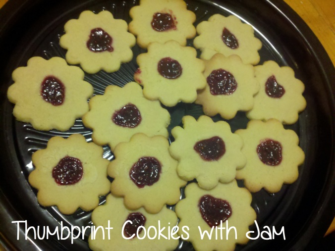 Thumbprint Cookies with Jam - i crashed the web