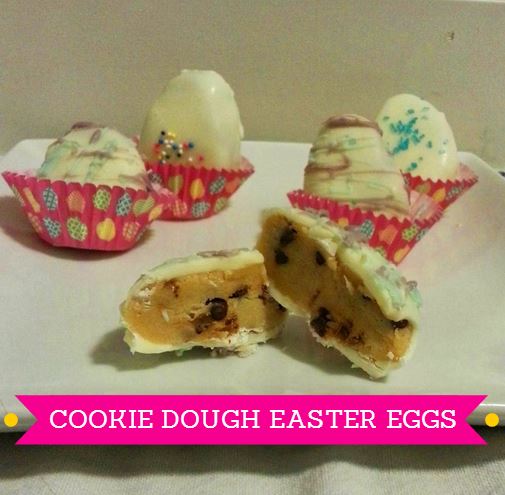 cookie dough easter eggs - i crashed the webi