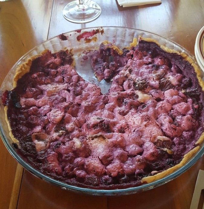 My sister-in-law made a berry pie ;)
